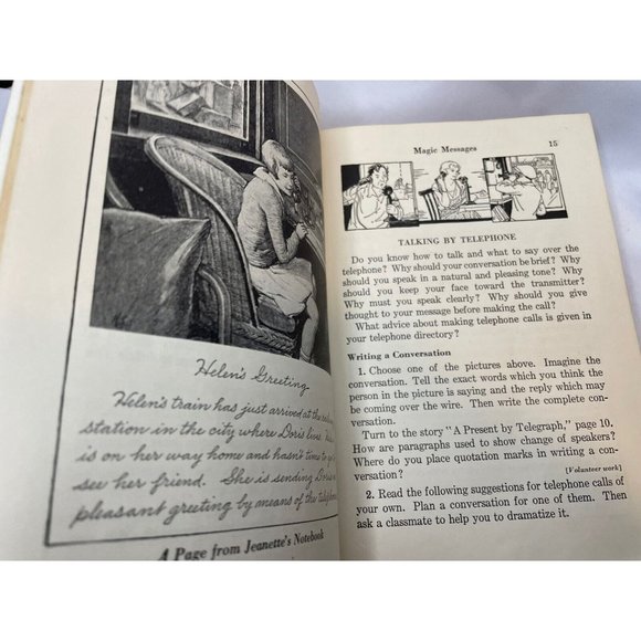 Daily-Life Language Series Text Book Two By Lyman, Johnson, and Bear 1934 - Picture 11 of 11